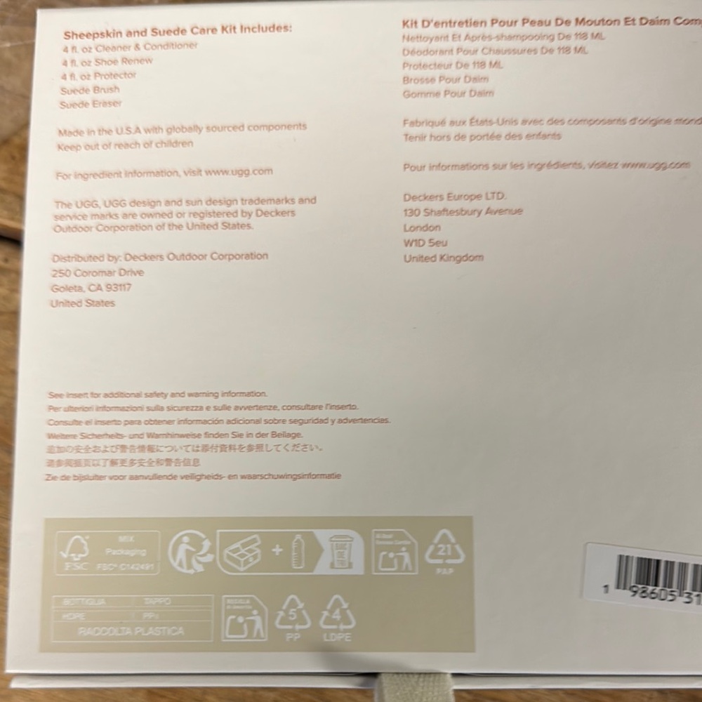 UGG Sheepskin & Suede Care Kit- New - Picture 4 of 4